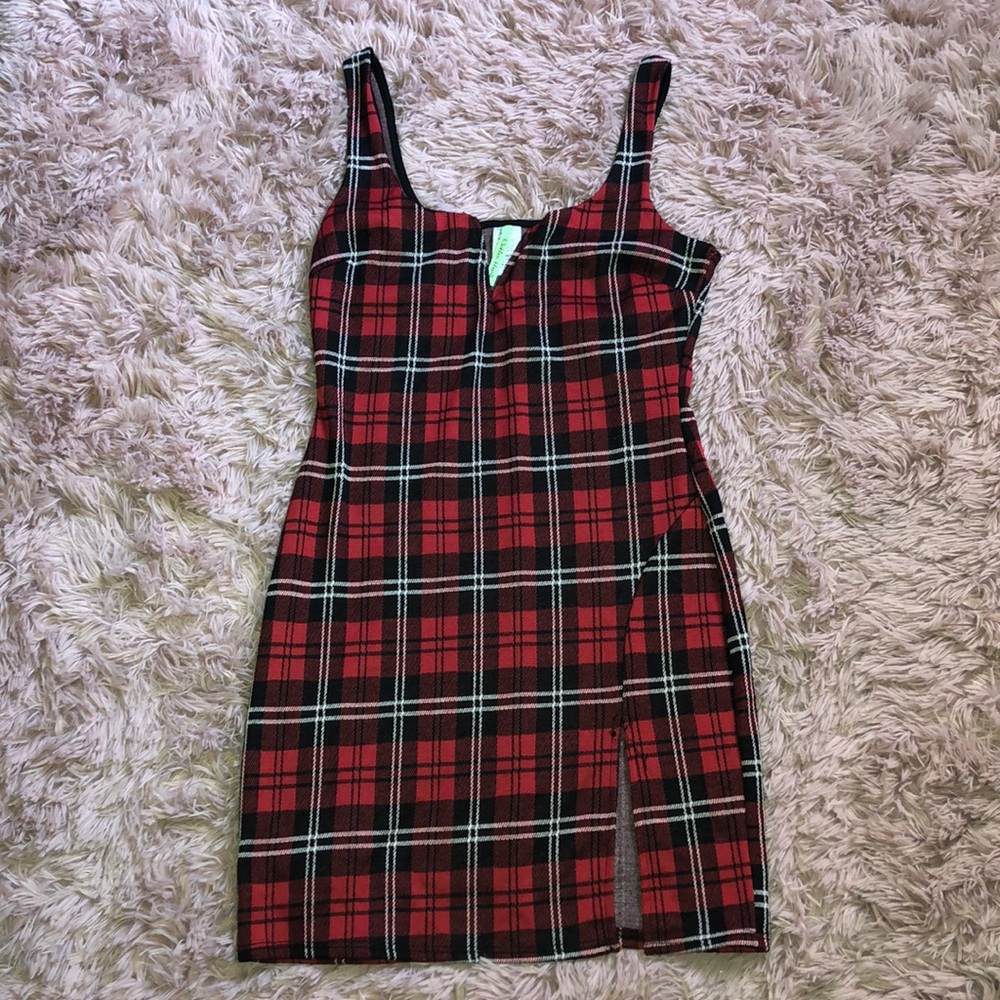 Plaid dress